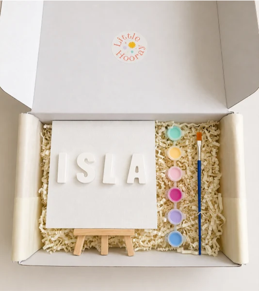 Personalised Kids’ Canvas Painting Kit